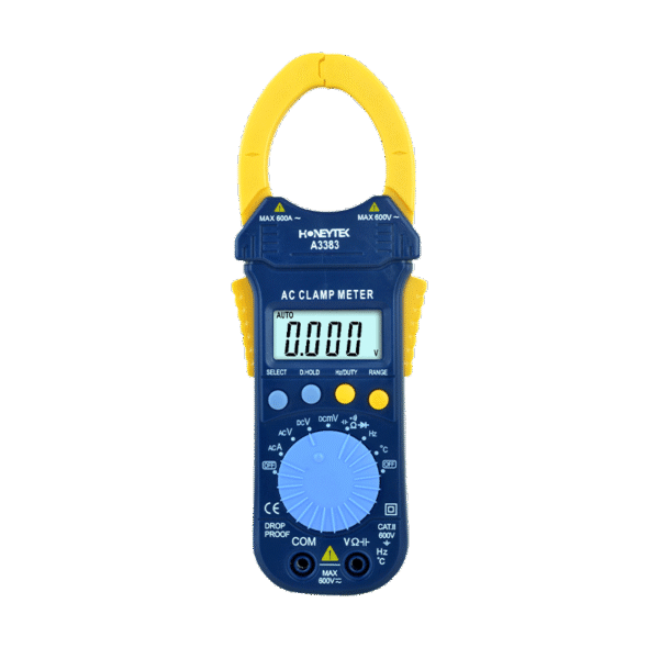 A3383 4000 Counts Manual/Auto Slim-Designed Clamp Meter