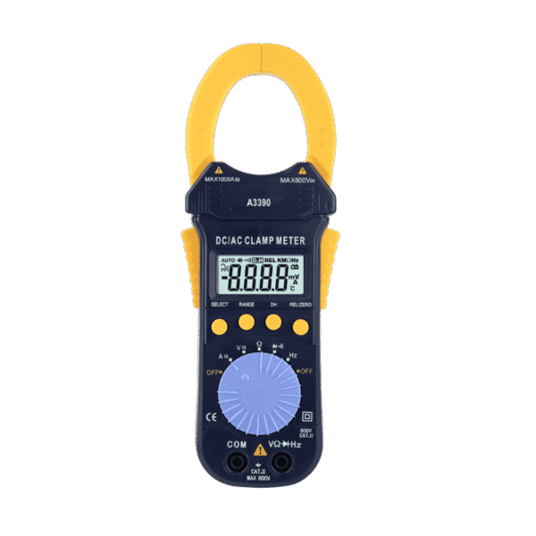 A3390 4000 Counts Manual/Auto Slim-Designed Clamp Meter