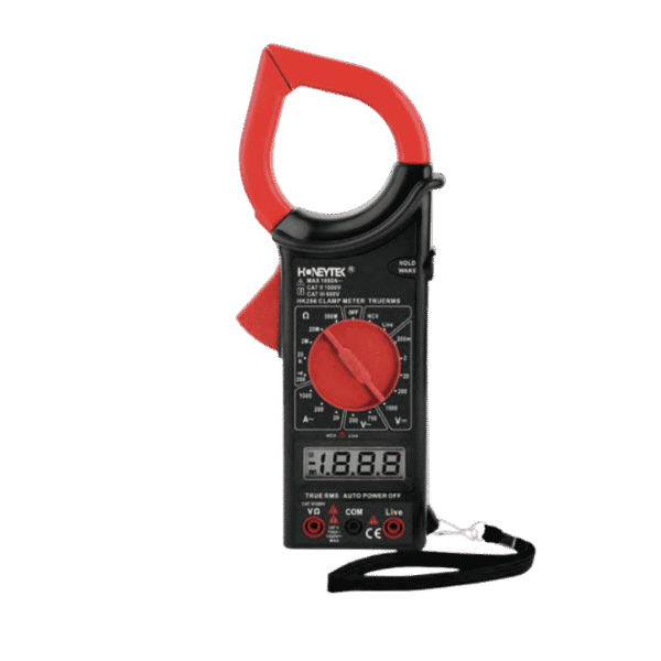 HK266 2,000 Counts Manual TRMS Clamp Meter with 1000A AC