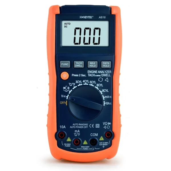 A616 2000 Counts Auto Automotive Digital Multimeter