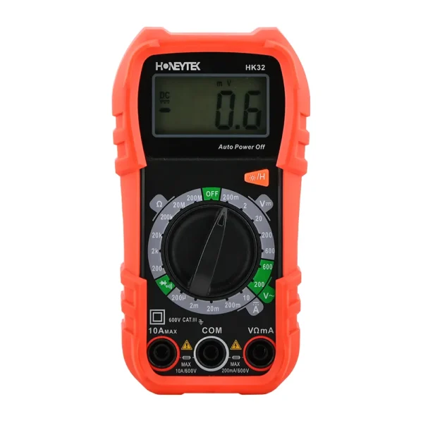 HK32 600V 2000 Counts Digital Multimeter