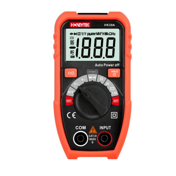 HK39A 2000 Counts Manual-Range TRMS pocket Multimeter