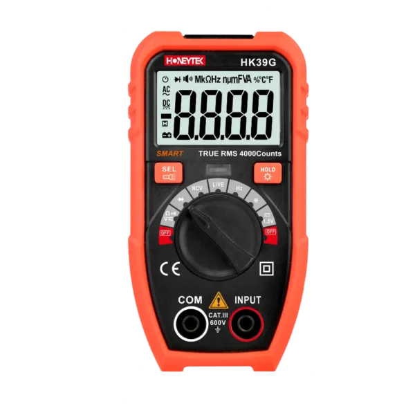 HK39G 4000 Counts Smart Connectivity Multimeter with Bluetooth/USB connectivity