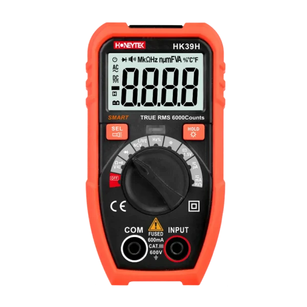 HK39H 6000 Counts RMS Smart Professional-Grade Pocket Multimeter