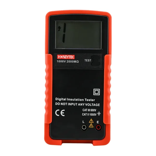 HK60D 2,000 Counts 1000V 2000MΩ Handheld Insulation Tester