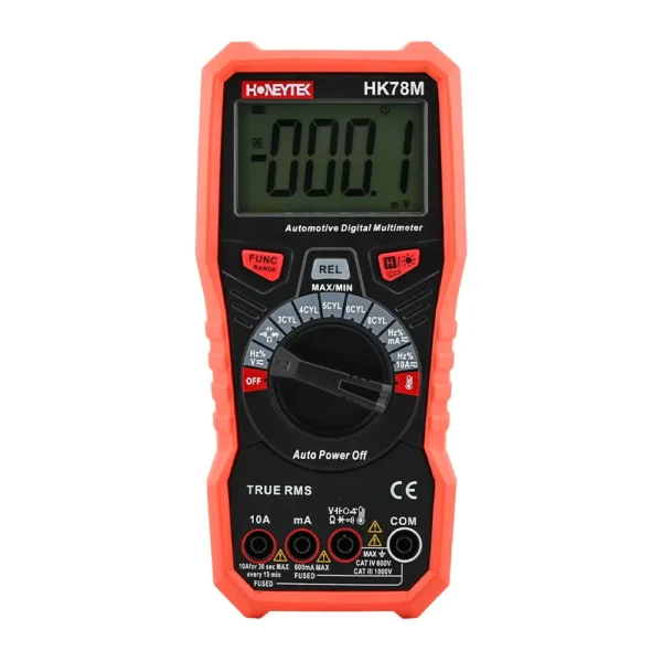 HK78M 6000 Counts Pro TRMS Digital Automotive Multimeter