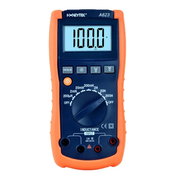 Medidor de inductancia digital A623 de 2000 cuentas