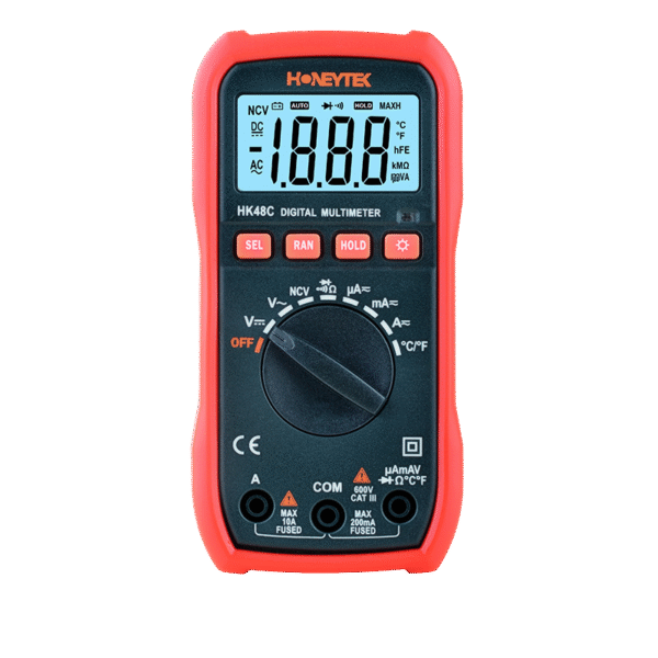 HK48C 2,000 Counts Auto-Range Digital Multimeter