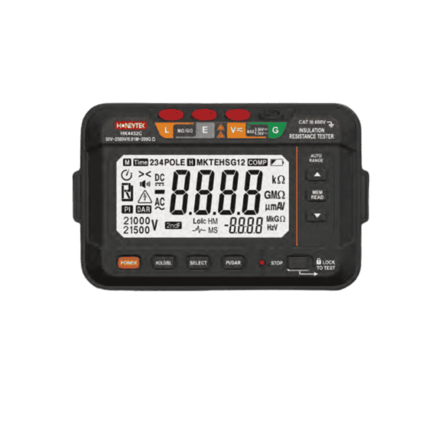 HK4432C 6000 Counts 2500V Portable Insulation Tester