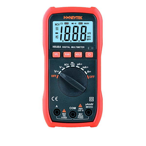 HK48A 2,000 Counts Auto-Range Digital Multimeter