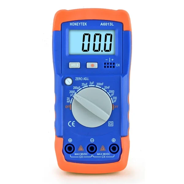 A6013L 200pF–20mF Auto-Ranging Capacitance Meter