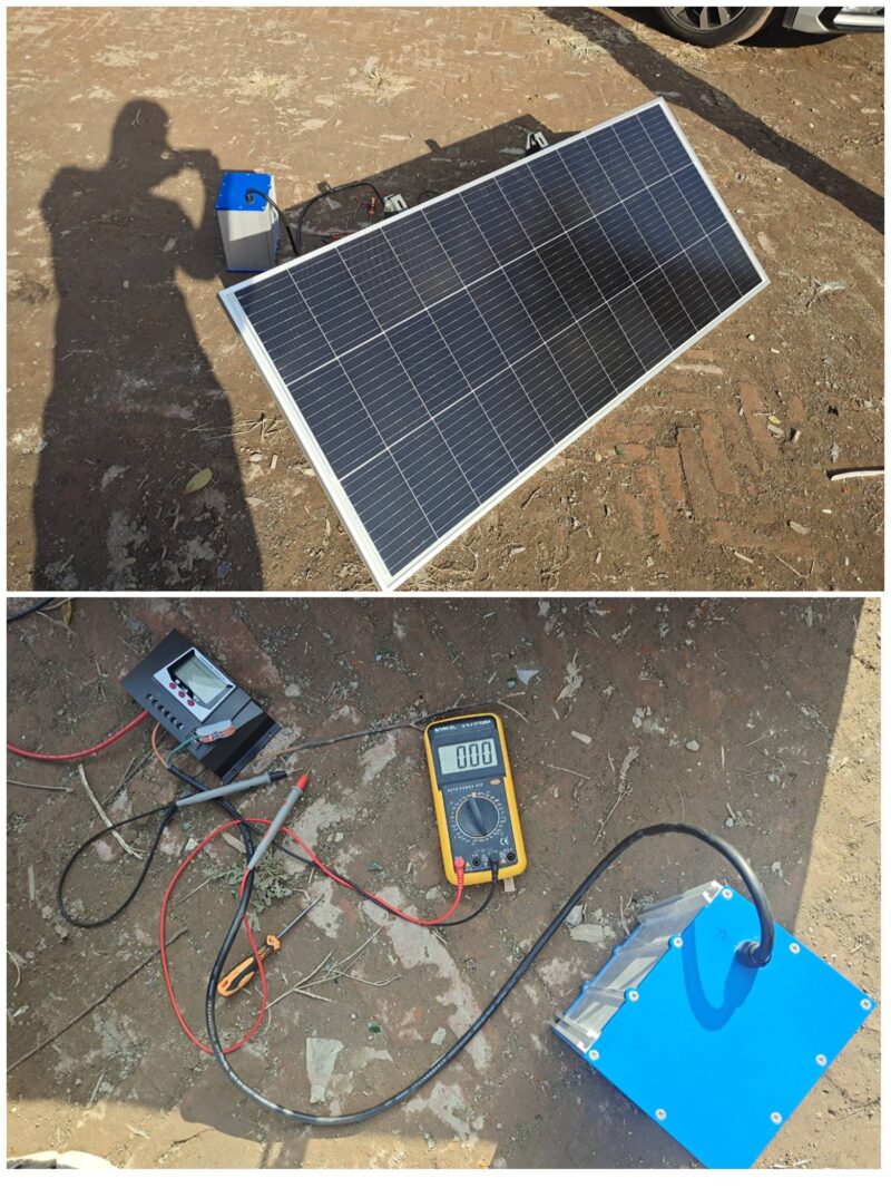 Using Multimeter On Solar Panel How To Measure Solar Panel Output Current With Digital Multimeter