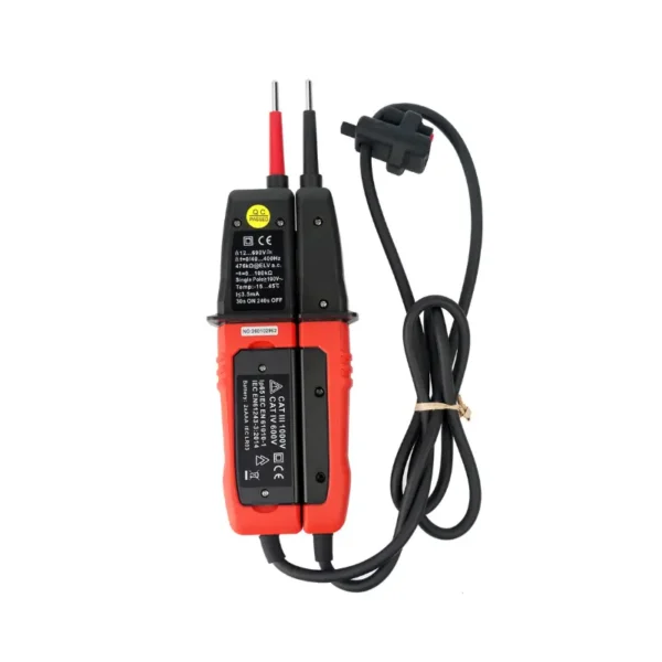 Tester bipolare di tensione e continuità HK235A con indicatore LED per impianti elettrici di edifici.