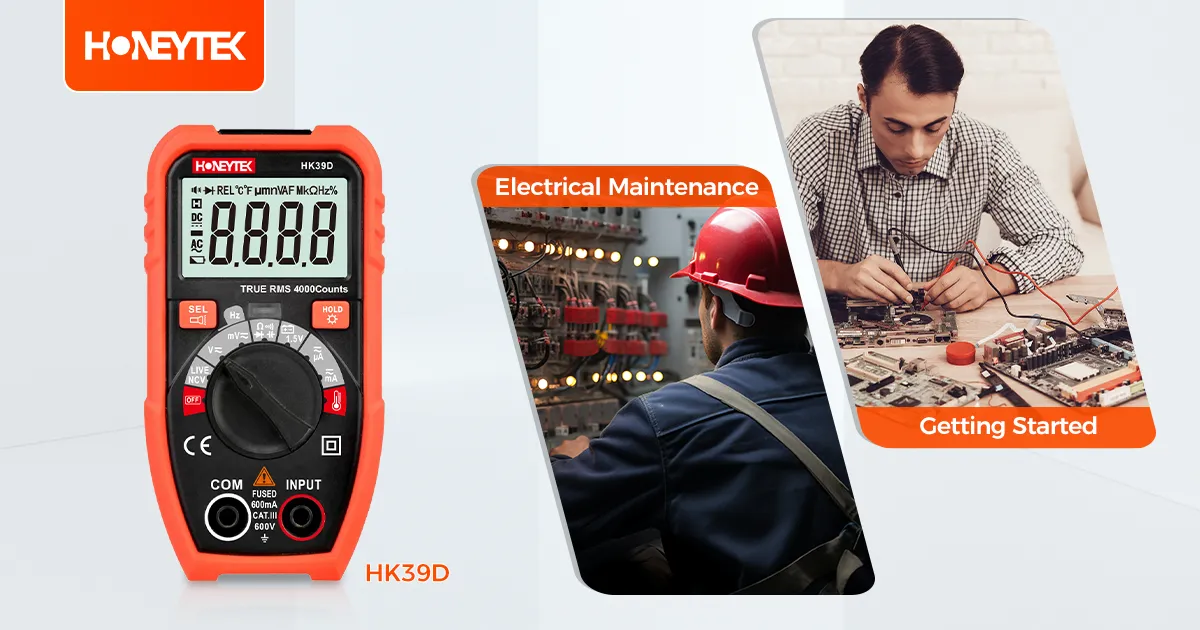 Why the Honeytek HK39D Is the Ideal Compact Multimeter for Modern Field Technicians