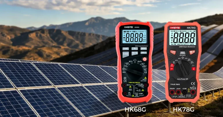 HK68G vs HK78G 2000V PV Digital Multimeter