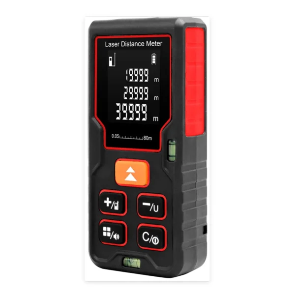 LDM-80M 80m Digital Laser Measure with Bubble Level