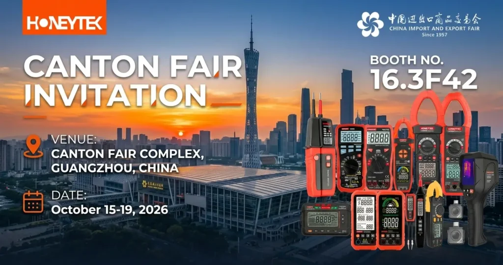 Honeytek to Showcase Test and Measurement Instruments at the 140th Canton Fair (1)