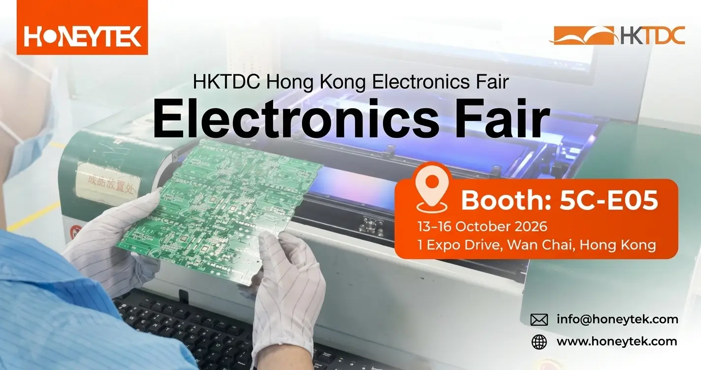 Meet Honeytek at the HKTDC Hong Kong Electronics Fair, Autumn Edition 2026