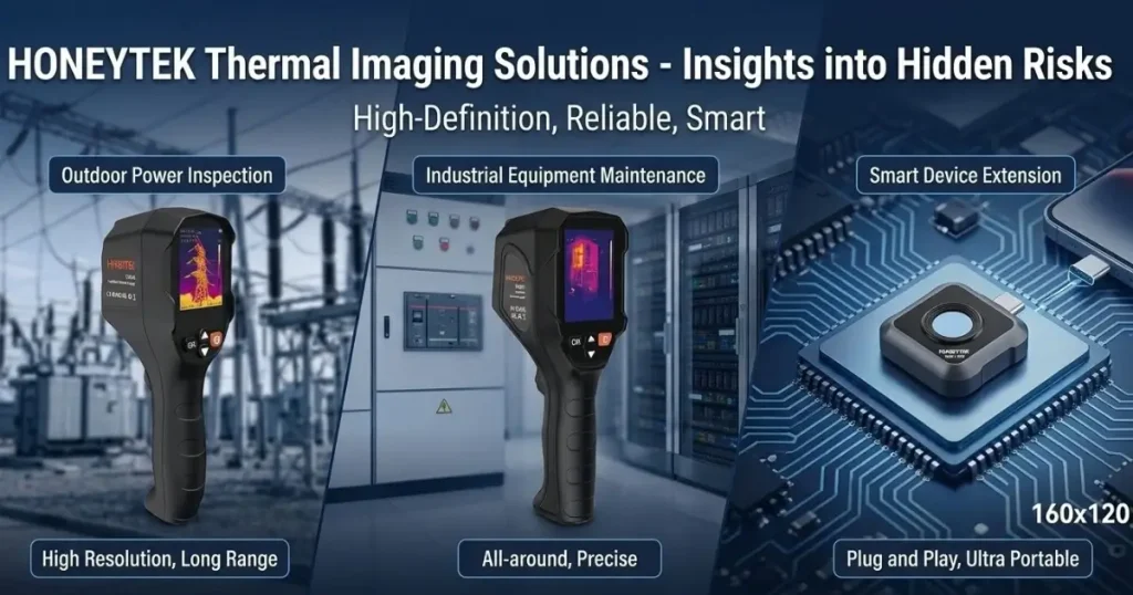 Smartphone Thermal Imager vs Handheld