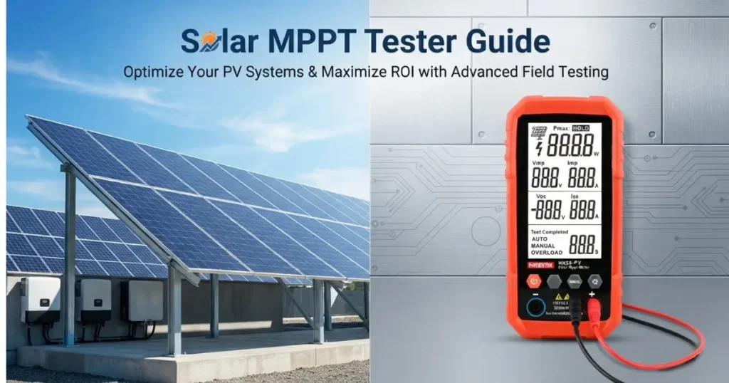 Solar MPPT Tester Guide